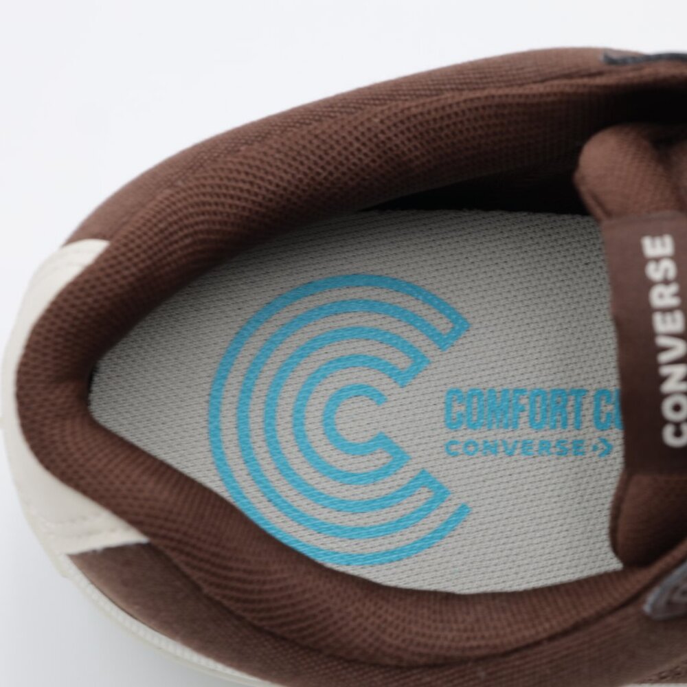 Converse Unisex Sport Casual Skateboarding Comfortable Canvas Shoes Brown Size 9 - Picture 6 of 11